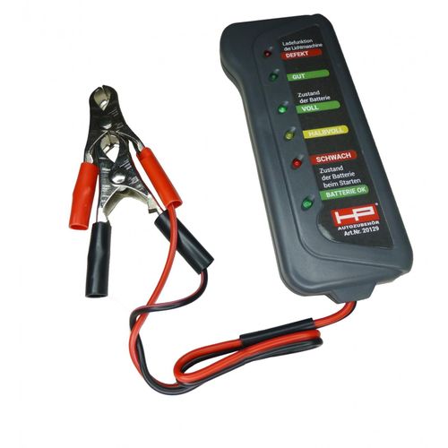 HPAUTO elektr. Batterietester CE Prüfgerät, Batterie VPE 6x 20129