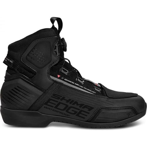 SHIMA Edge wasserdichte Motorrad Schuhe, schwarz, 41