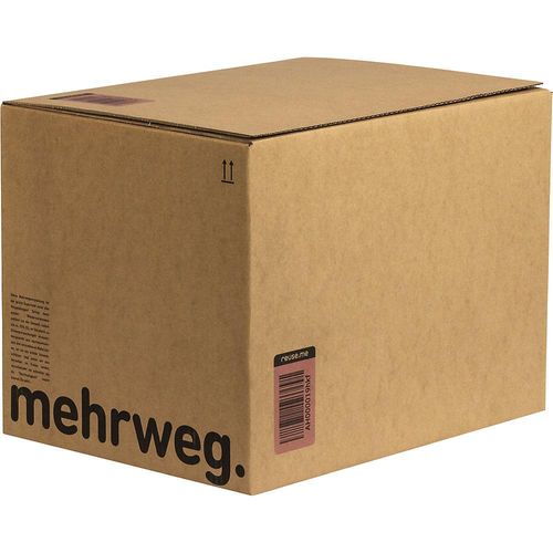 ratioform terra Mehrweg-Automatikkarton, für reuse.me-System, Innenmaße 394 x 294 x 290 mm, VE 20 Stk