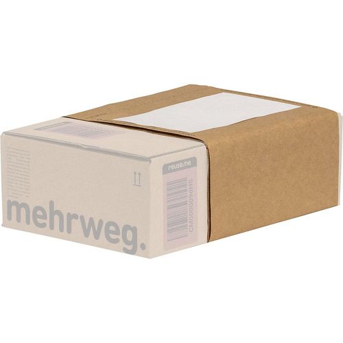 Mehrweg-Banderole, für reuse.me-System, VE 100 Stk, LxB 770 x 203 mm, ab 10 VE kaiserkraft