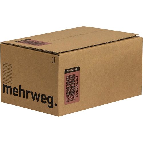 ratioform terra Mehrweg-Automatikkarton, für reuse.me-System, Innenmaße 294 x 194 x 140 mm, VE 20 Stk, ab 25 VE