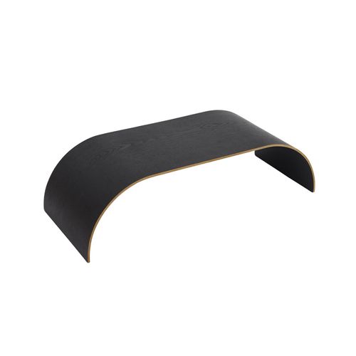 AYTM Tablett Curva, schwarz, 62 x 25 x 16 cm, Holz