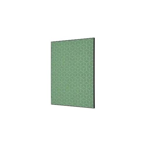 SHOWDOWN Textile Wanddekoration Hexagon Mehrfarbig Aluminium