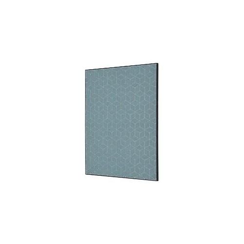 SHOWDOWN Textile Wanddekoration Hexagon Mehrfarbig Aluminium