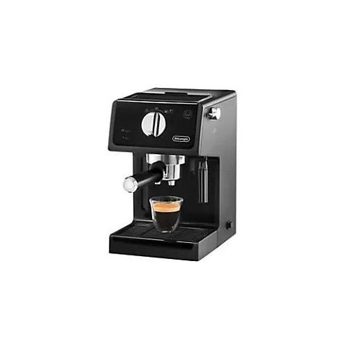 De'Longhi Kaffeemaschine ECP31.21 Espresso-Siebträger Schwarz, Silber