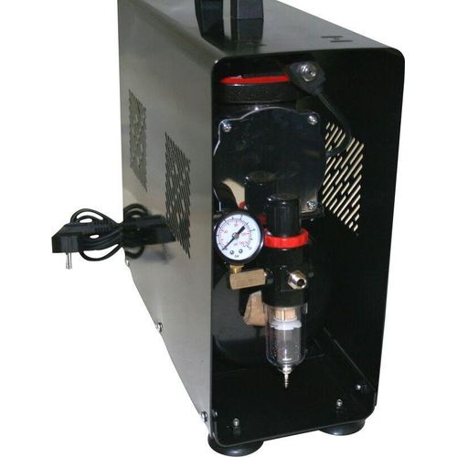 Bc-elec - TC-90TS Airbrush Kompressor Doppelzylinder 190W 0 - 4 bar Modell AS196AW mit Lufttank
