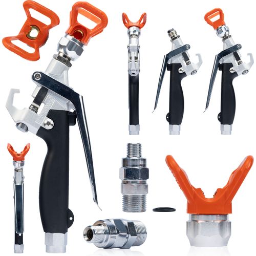 Rosfix Black Rain BR450 – Profi-Spritzpistole für Spachtelmasse & Farbe