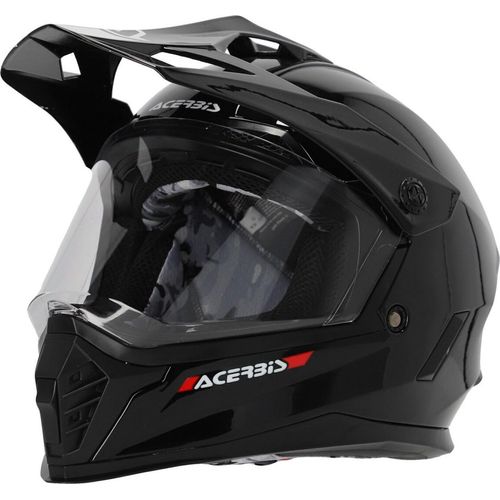 Acerbis Rider Solid Jugend Motocross Helm, schwarz, Y/L (51/52)