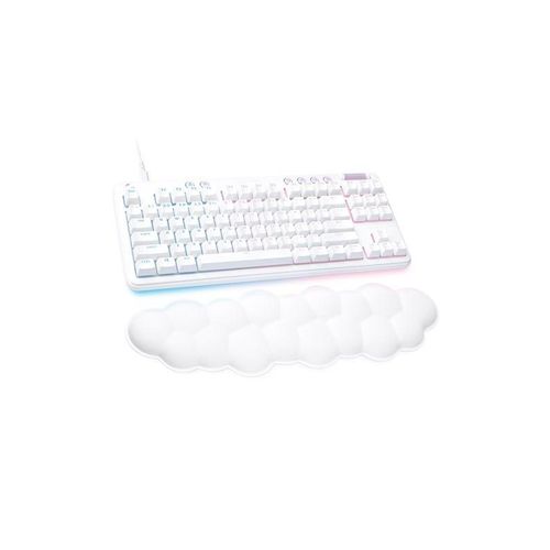 Logitech G713 - GX Red - US - Aurora collection - Gaming Tastaturen - US-Englisch - Weiss