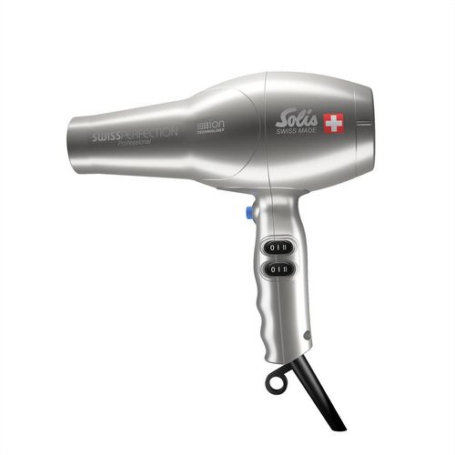 SOLIS OF SWITZERLAND Ionic-Haartrockner »Solis Haarföhn ionicPro 440, silberfarben«