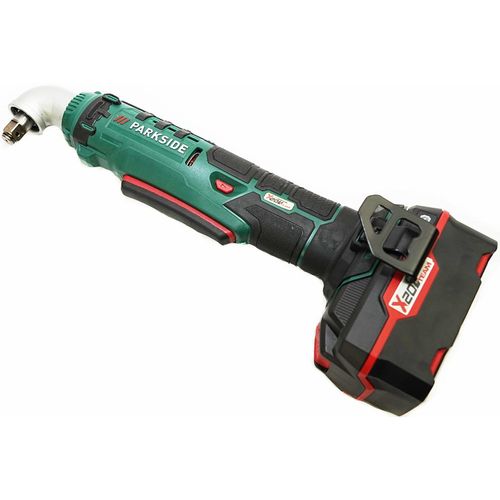 Parkside 20V Akku Winkelschlagschrauber PAWS 20 A1 Winkel Schlagschrauber 1/2 Zoll inkl. Akku (4Ah) u. Ladegerät