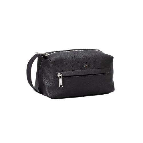 Kulturbeutel BOSS "Kulturbeutel Ray Washbag N", Damen, schwarz, Polyurethan (PU), Taschen