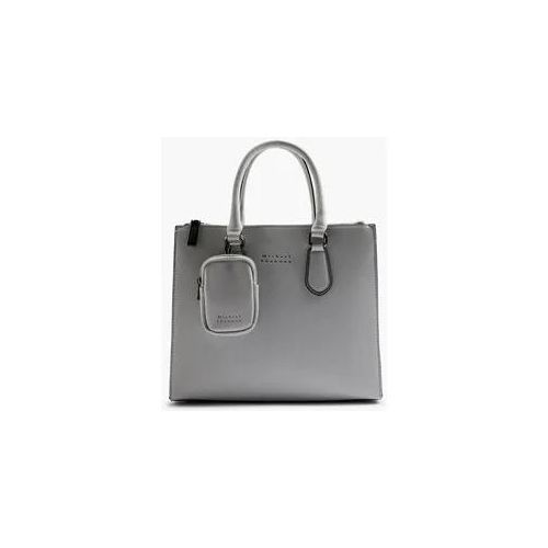 Handtasche - Damen - grau - one size