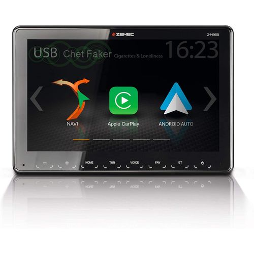 ZENEC Z-N965 1-DIN Moniceiver Android Auto Apple CarPlay Bluetooth Digitalradio