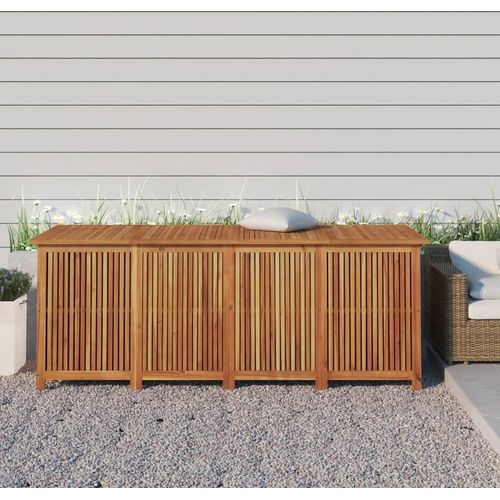 Gartenbox 200x80x75 cm Massivholz Akazie