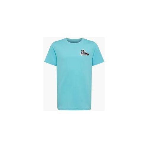 Kinder T-Shirt - Herren - azurblau