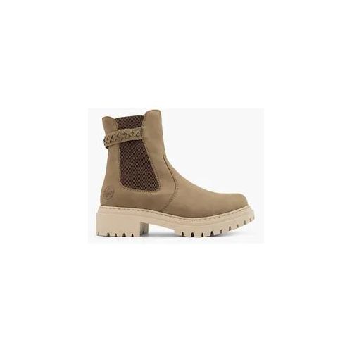 Chelsea Boots - Damen - khaki