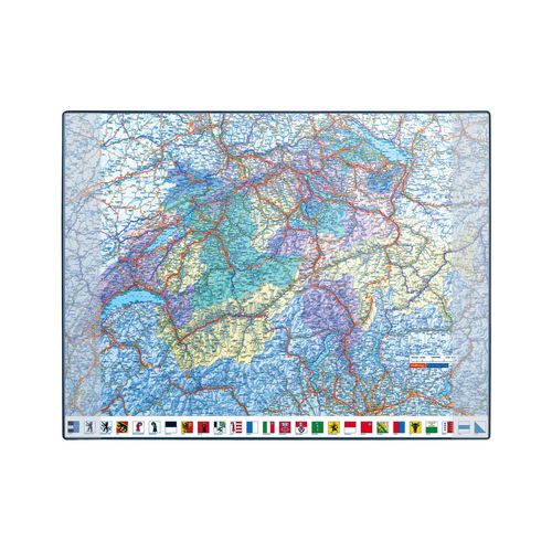 HANSA Schreibtischunterlage »PP GeoPad 65x50cm«