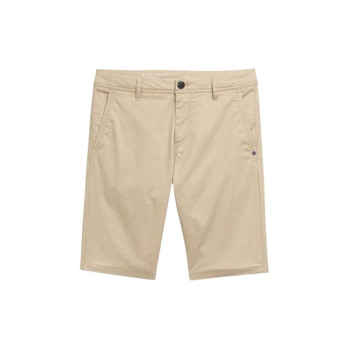 TOM TAILOR Herren Slim Chino Shorts, beige, Uni, Gr. 33 Image