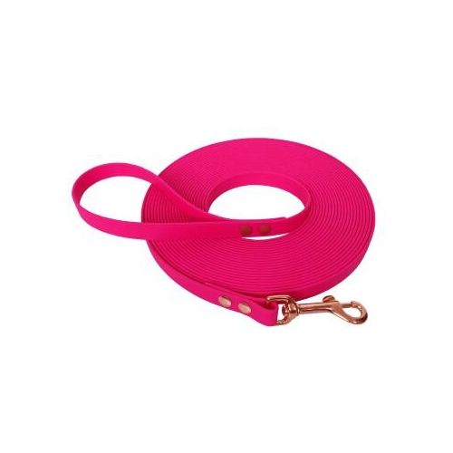 bio-leine 25-35 kg Schleppleine Biothane magentarot 7,5 m