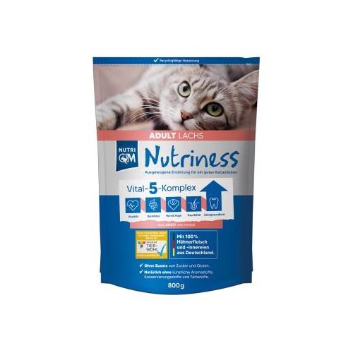 NutriQM Nutriness Adult Lachs 6x800 g