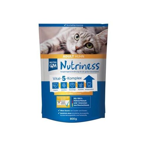 NutriQM Nutriness Adult Huhn 6x800 g