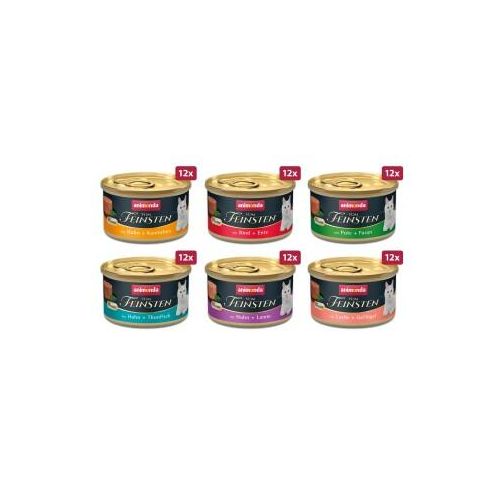 animonda vom Feinsten Adult Mousse-Vielfalt 72x85 g