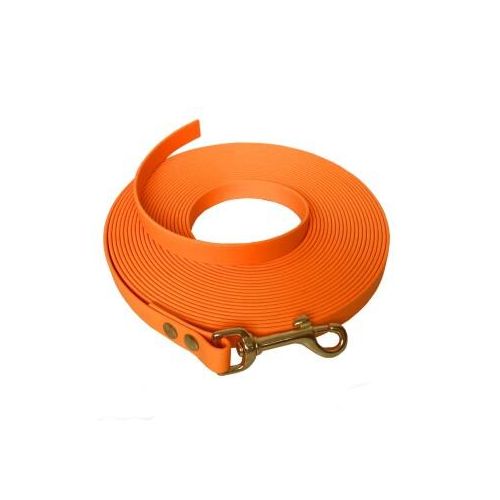 bio-leine 15-25 kg Biothane Schleppleine honigmelone 10 m