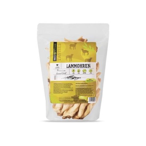 FAVLY Petfood Lammohren 450 g