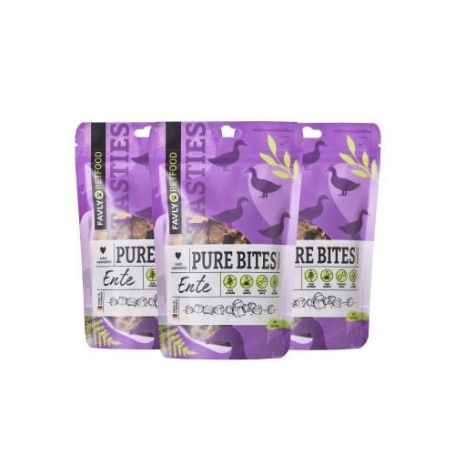 FAVLY Petfood PURE Bites Ente 360 g