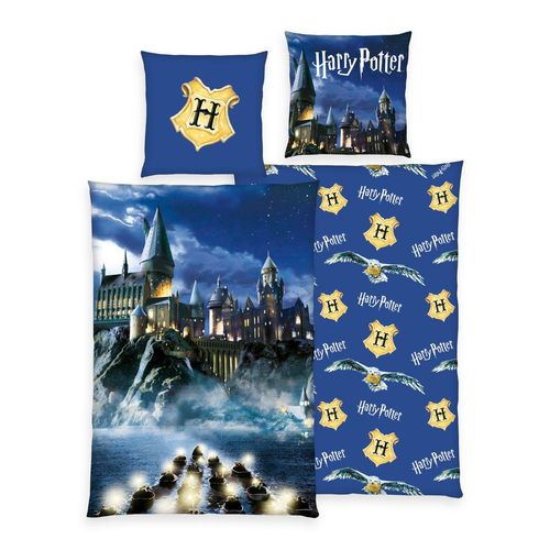 Harry Potter Bettwäsche Größe 80x80 + 135x200 cm