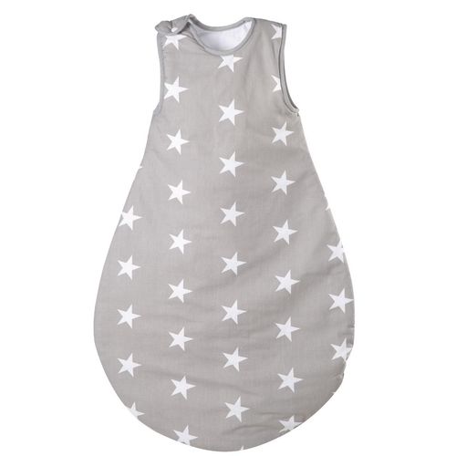 Schlafsack 'Little Stars', 90cm, ganzjährig, aus atmungsaktiver Baumwolle, unisex