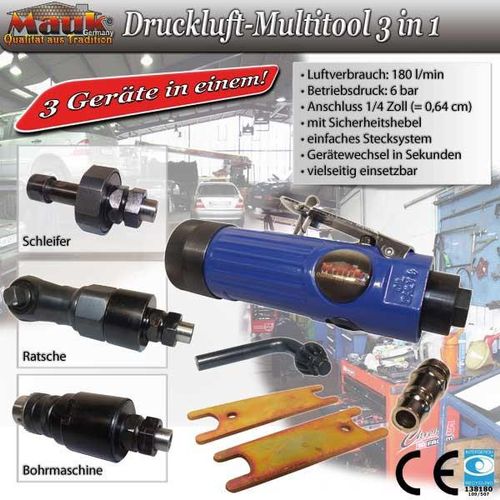 Druckluft Multitool 3 in 1