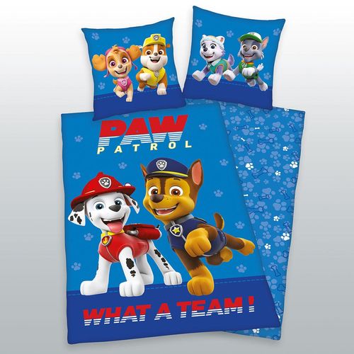 Paw Patrol (Boys) Bettwäsche Größe 80x80 + 135x200 cm