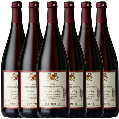 Schwarzriesling QbA - 6er Karton