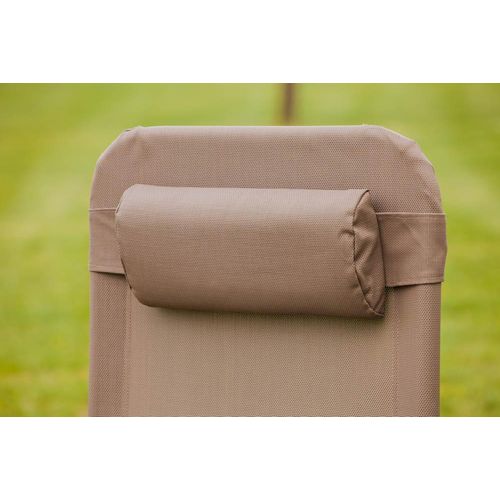 Kopfkissen für Wellnessliege, taupe