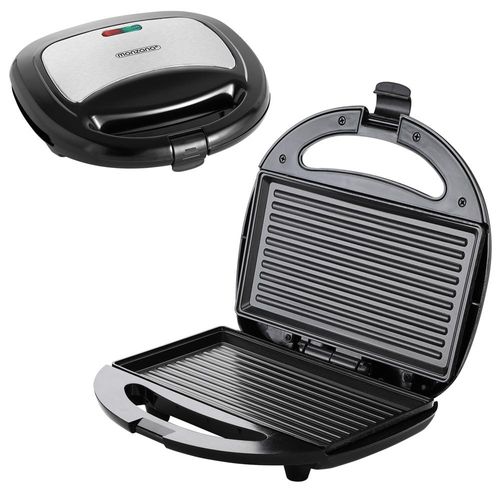 Kontaktgrill Schwarz/Silber 750W