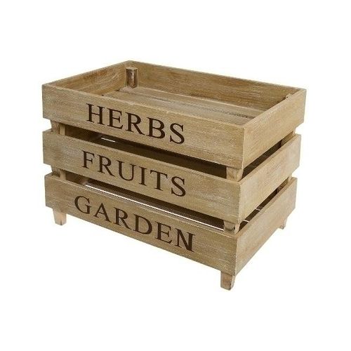 Holzkistenset "Raphael", 3tlg. - NATURAL