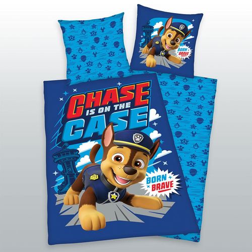 Paw Patrol Bettwäsche Größe 80x80 + 135x200 cm