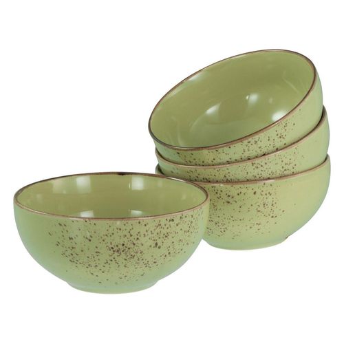 Nature Collection, 4-teiliges Geschirrset, Buddha Bowl aus Steinzeug