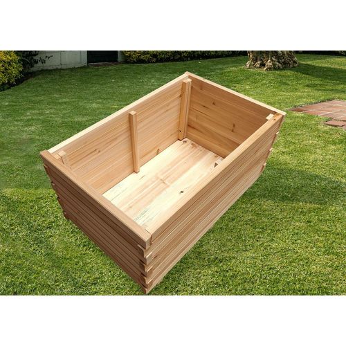 Holz Hochbeet Tannenholz, ca. 80 x 50 x 39 cm