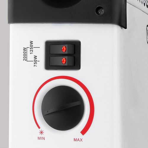 Konvektor Heizgerät 2000 W mit 24Std. Timer und Frostwächterfunktion