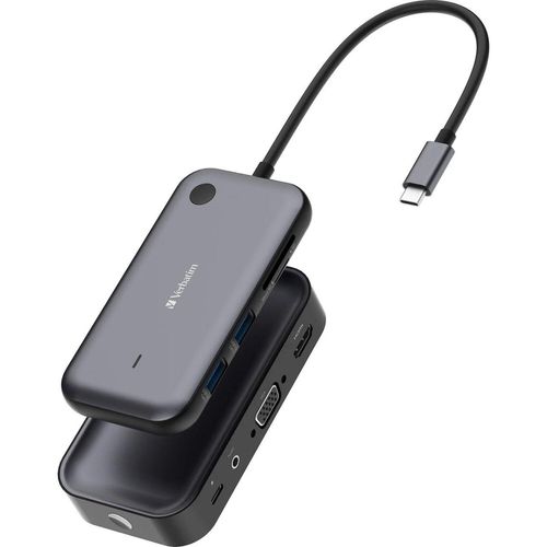 Share My Screen 1080p USB-Wireless Adapter WDA-01, USB-C, HDMI, Full HD5, 2x USB 3.2-A, SD, microSD