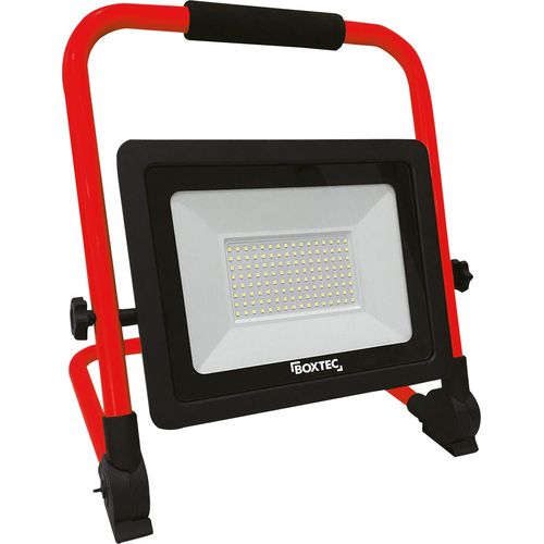LED Arbeitsleuchte, Baustrahler, verstellbar, faltbar, 100W, 8000lm, 6500K, IP65, 3m Gummikabel