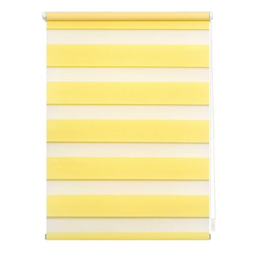Duo-Rollo Klemmfix, ohne Bohren - Gelb, 60 cm x 150 cm (B x L)