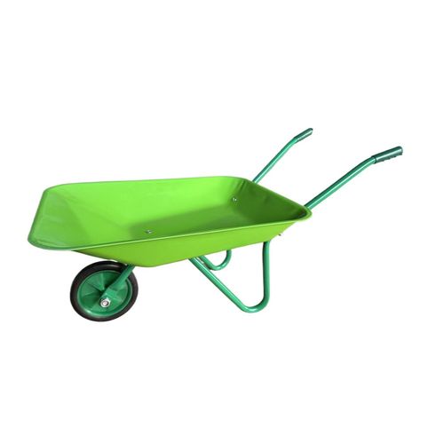 Kinderschubkarre, ca. 10 kg Tragkraft, ca. 71 x 32 x 38 cm - Grün