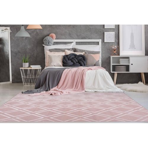Hochflorteppich Monroe 300 Rosa