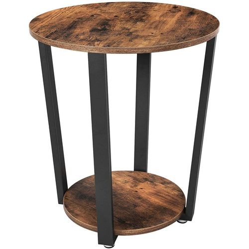 Runder Beistelltisch, einfacher Aufbau, 50 x 57 cm (Ø x H)