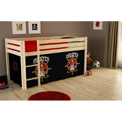 Spielbett Pino mit Textilset 