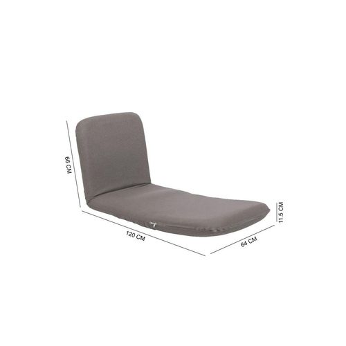 2 in 1 Bodensofa Bodenstuhl Bodensessel Bett HSG14-DGR